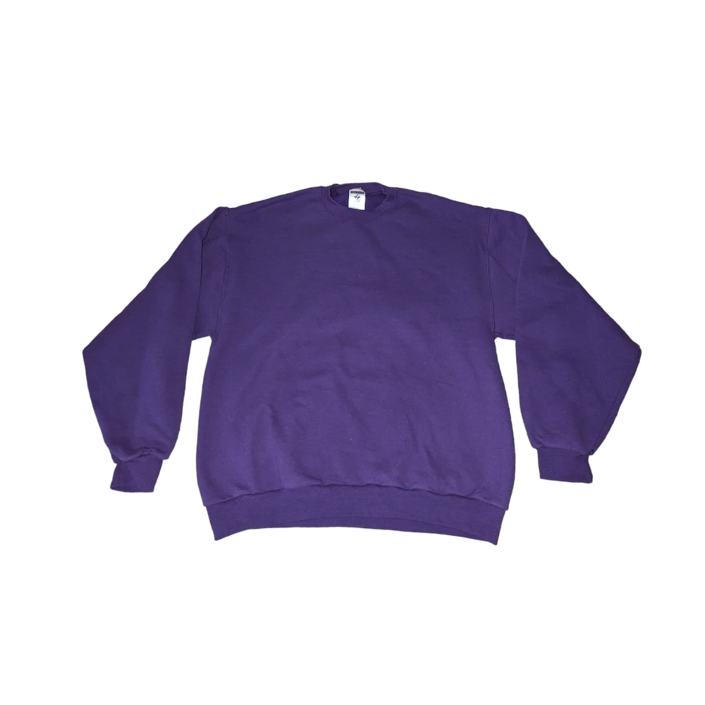 Jerzees Purple Sweater Size Large